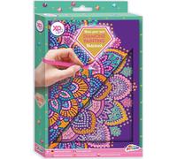 Blocco A5 Viola Mandala Pittura con Diamanti