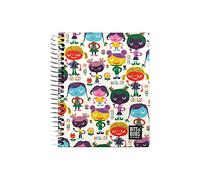 Blocco A6 quadro 5 mm copertina rigida 100 hj Hello Bits and Bobs