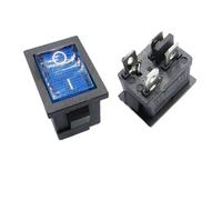 Blocco accensione auto 5/20 pezzi adatti per interruttori di alimentazione a forma nave ON OFF 10A 125V 6A 250V 2Pin/3Pin/4Pin a bilanciere 15 * 21mm(4Pin Blue,20PCS)