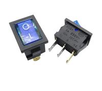 Blocco accensione auto 5/20 pezzi adatti per interruttori di alimentazione a forma nave ON OFF 10A 125V 6A 250V 2Pin/3Pin/4Pin a bilanciere 15 * 21mm(3Pin Blue,5PCS)