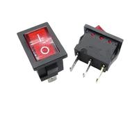 Blocco accensione auto 5/20 pezzi adatti per interruttori di alimentazione a forma nave ON OFF 10A 125V 6A 250V 2Pin/3Pin/4Pin a bilanciere 15 * 21mm(3Pin Red,5PCS)