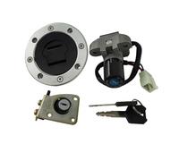 Blocco Accensione Compatibile Con Suzuki Per GS500 1989-2000 Per GSF250 Per Bandit 250 77A Per VS/S 1997-2000 Interruttore Accensione Motocicletta Coperchio Tappo Serbatoio Carburante Chiave