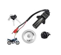 Blocco Accensione Della Motocicletta Interruttore Accensione Avviamento Chiave Motocicletta Serbatoio Carburante Serratura Sella Per Jianshe Per YBR125 Per JYM125 Per YMH125 Per YS250(C)