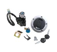Blocco Accensione Della Motocicletta Interruttore Accensione Motocicletta Tappo Serbatoio Carburante Set Serratura Sella Chiave Per Suzuki Per Bandit Per GSF650 Per GSF1200 Per GSF1250(Complete set)