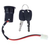 Blocco Accensione Per ATV Per Quad Pocket Bike Moto Bici Interruttore Accensione 1 Set 2 Fili Chiavi Blocco On-off Scooter Elettrico(Type 1)