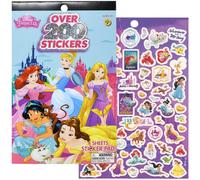 Blocco adesivi UPD Disney Princess 200 + adesivi multiuso