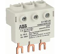 Blocco alimentazione ABB 1SAM201907R1102 - 3 poli, 65 A, 690 V AC/250 V DC, IP20