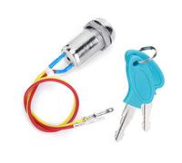 Blocco alimentazione scooter elettrico, serratura dell'interruttore a chiave di accensione con serratura elettrica in metallo per scooter elettrico