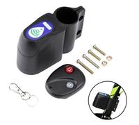 Blocco allarme bicicletta conveniente e affidabile con sirena 95dB e telecomando