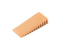 Blocco anticollisione in plastica creativa non perforata for porta in gomma, maniglia superiore in silicone(Orange,5 PCS)