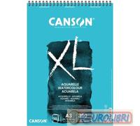 BLOCCO AQUARELLE 30FG 300GR XL A3 SPIR. L.C.CANSON