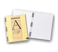 Blocco spiralato ARCHITETTO A4 bianco