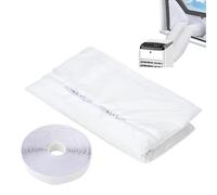 Blocco Aria Calda E Scambi D'Aria - Kit Di Sigillatura Per Finestra Del Condizionatore | Guarnizione Finestra Condizionatore Portatile | Prodotti Per La Costruzione Cucina Camera Letto Sala Cantina