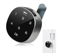 Blocco Armadio Senza Chiave - Chiusura Elettronica | A Combinazione | Sicurezza Digitale Tattile, Cilindro Serratura Per Mobile Archivio, Chiusura Antifurto Scrivania Ufficio, Cassetta