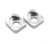 Blocco asse posteriore, regolatore catena per api elettriche Surron Light Bees, ruota posteriore CNC, regolazione catena dorata per Light Bee X/S (argento)