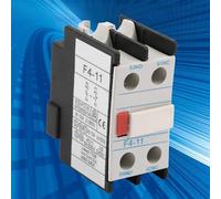 Blocco ausiliario 2PCS per contattore CA LADN11 - 1NO/1NC, corrente di riscaldamento 10A, compatibile con la serie CJX2, controllo industriale leggero