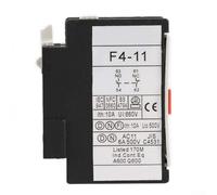 Blocco ausiliario 2PCS per contattore CA LADN11 - 1NO/1NC, corrente di riscaldamento 10A, compatibile con la serie CJX2, accessori elettrici industriali