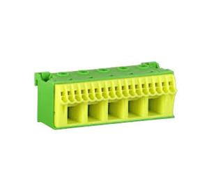 Blocco autobloccante QC 63A verde 22 attacchi 33x90x34 mm KN22E