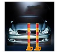 Blocco automatico a molla for parcheggio, barriera for in garage/vialetto, confezione da 1, 2, 3, 4, 5, 6, 8, 10, 12 pezzi, cartello pieghevole for cortile anteriore con anello riflettente(2 Pack)