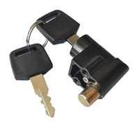 Blocco batteria per antifurto, Sicurezza in metallo Portatile Ebike Chiave di accensione Blocco batteria per con 2 chiavi per Scooter bici elettrica