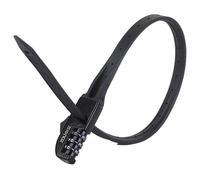 Blocco bici combinato - blocco della password con cravatta zip portatile, cavo antifurto flessibile | ABS Build con materiale in lega, codice a 3 cifre per biciclette a motore, armadi, c