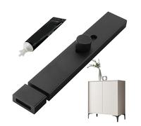 Blocco Blocco Blocco Cerniera - Bullone In Alluminio, Blocco Di Sicurezza Interni | Scivolo Della Porta Resistente All'usura, Chiusura Della Porta Alla Ruggine, Chiusura Del Cassetto Compatto, C