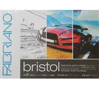 Blocco Bristol 29,7x42 Cm 250 Gr 20 Fogli Liscio