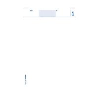 BLOCCO BUONI COMANDE 10X17 CM. CARTA CHIMICA 2 COPIE CF.30 PZ.