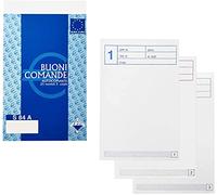 Blocco buoni comande 25 moduli in triplice copia autocopiante Formato cm 9x15 autoricalcante (1)