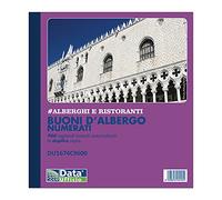 Blocco Buoni d'Albergo numerati progressivamente da 1 a 960 - DU1674C9600