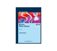 Blocco buste nota spese - staccabili - 23 x 16 cm - Data Ufficio - conf. 25 bust