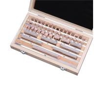 blocco calibro Calibro a blocco da 47 pezzi/set da 1-100 mm, precisione ultra elevata: calibrazione del calibro a blocco di ispezione da 0,0001 mm