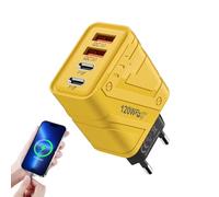 Blocco caricatore USB C,Blocco di ricarica | Blocco di ricarica multiporta di tipo C con a muro - Blocco di caricatore rapido da parete USB C, caricatore multiporta da 12 W per tablet