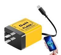 Blocco caricatore USB C C - Adattatore retrattile da 35 W, pieghevole, offerta di ricarica compatta, accessorio di potenza durevole, design di ricarica rapida | Tipo di per telefoni