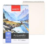 Blocco carta acquerello album A3 schizzi Disegno 3PZ da 24 fogli 190gm Spiralato
