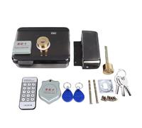 Blocco carta d'identità Struttura integrata Telecomando senza fili Antifurto Silenzioso Doppia testa Smart Lock in acciaio inossidabile a batteria per la sicurezza domestica