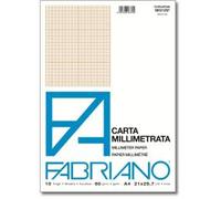 Blocco carta millimetrata Fabriano 10 fo 19100662