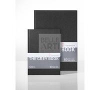 BLOCCO CARTA " THE GREY BOOK " F.TO A4 - 120 GR. GRANA FINE 80 FG.