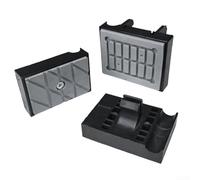 Blocco catena trasportatore per bordatrice, rullo di pressione in gomma con base in nylon compatibile con i modelli Qingdao Jidong, parte guida di alimentazione ad alta temperatura resistente