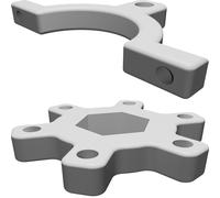 Blocco Cavo Linea Gas Tri Fuel per Generatore Honda EU2000i Stampato 3D