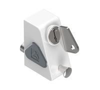 Blocco chiave ALMA per scorrevole - Ral 9010 Bianco - 9002-9010