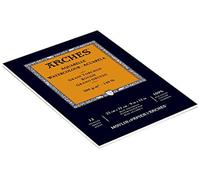 Blocco Collato Canson Aquarelle 300 G/m2 23x31 Cm 12 Fogli Grana Ruvida | Arche