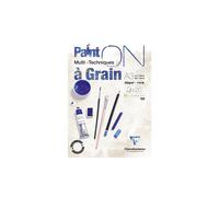 Blocco collato Clairefontaine Paint'on a Grain conf. 2 pz - 250 g/m² A3 - 975050