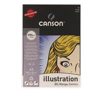Canson A3 - Blocco per illustrazione manga da 250 g / m², 29,7 x 42 cm