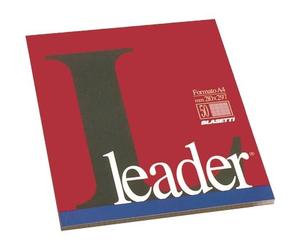 Blocco Collato Leader Blasetti - A4 - Quadretti 10 mm senza Margini - 90 Fogli -