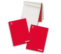 Pigna Blocco collato MASTER A4 Quadretti 10 mm 90 fogli - Confezione 5 pz