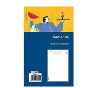 Blocco Comande 25 fogli x 3 Copie Autoricalcanti, Copertine Assortite E5916 - Confezione da 20