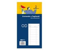 Blocco COMANDE a 3 TAGLIANDI 25/25 Fogli Autoricalcanti 17x9.9 E5917 (20 Pz)