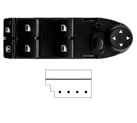 MAX! Blocco comandi alzacristalli Anteriore Sinistra per BMW Serie 5 E60/E61 2007-2010