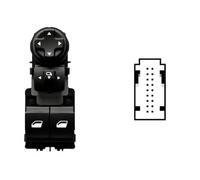 Blocco Comandi Alzacristalli Porta Anteriore per Peugeot Rifter Dal 2018